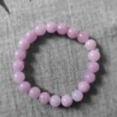 Kunzite crystal bracelet