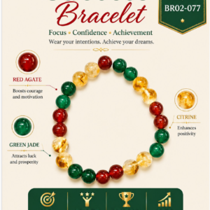 Premium Success & Abundance Crystal Healing Bracelet