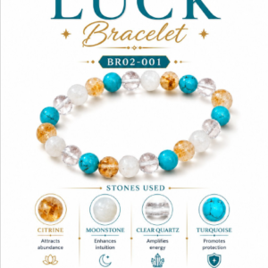 Premium Activate Luck Crystal Healing Bracelet